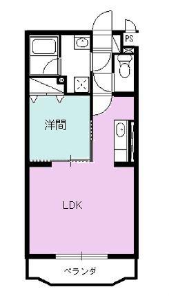 PREMISTTOIDA886(1LDK/3階)の間取り写真