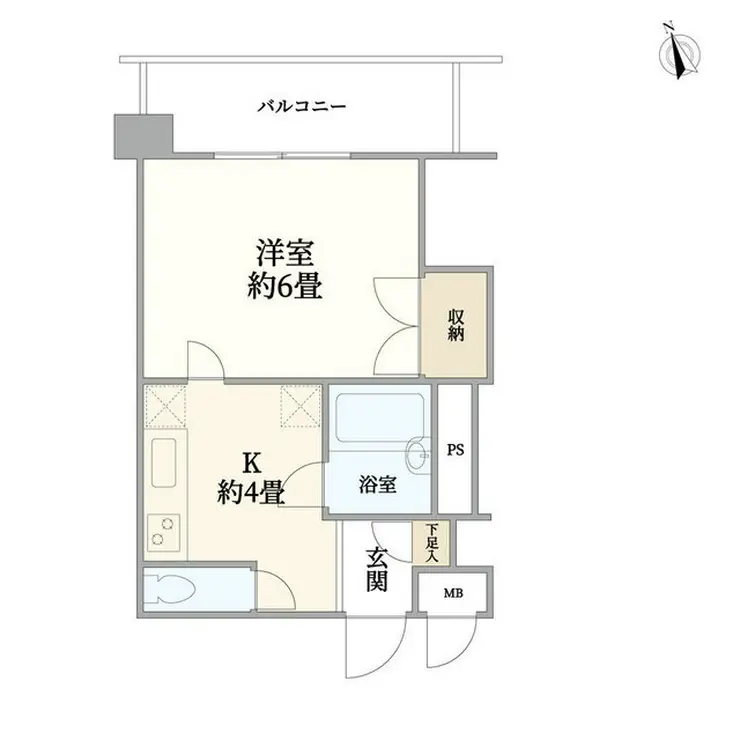 東武ハイライン東山 5階階 間取り