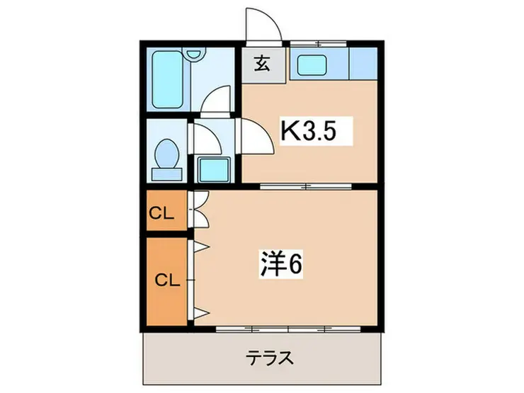 ウィステリアハイツ 1階階 間取り