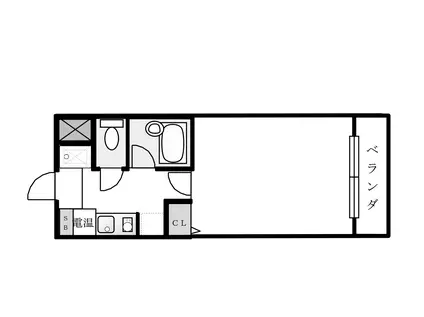 ミオパラッツオ・T(ワンルーム/3階)の間取り写真