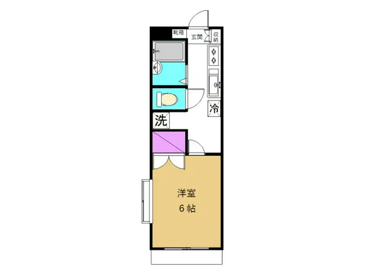 メゾンアヅミ 3階階 間取り