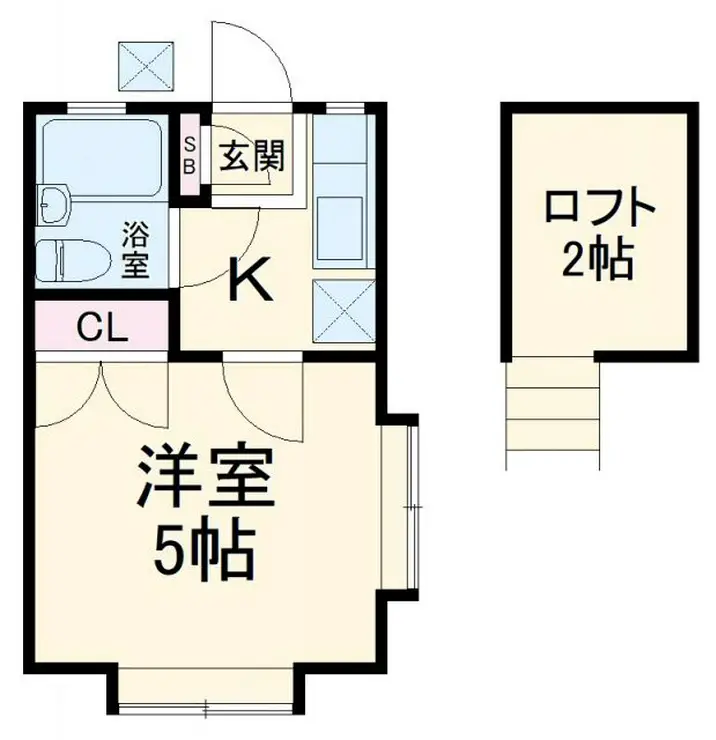 クレストホームズ舞浜 2階階 間取り