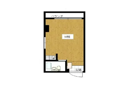ハイマンションノムラ(ワンルーム/5階)の間取り写真