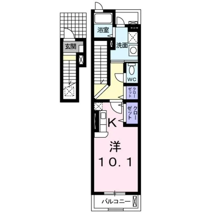 アグリガーデン 2階階 間取り