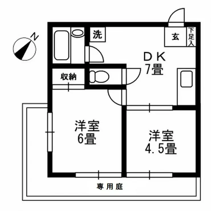 セトル大曽根 1階階 間取り