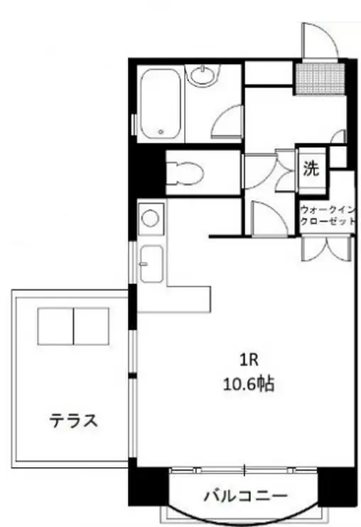 クレストパレス南行徳 1階階 間取り