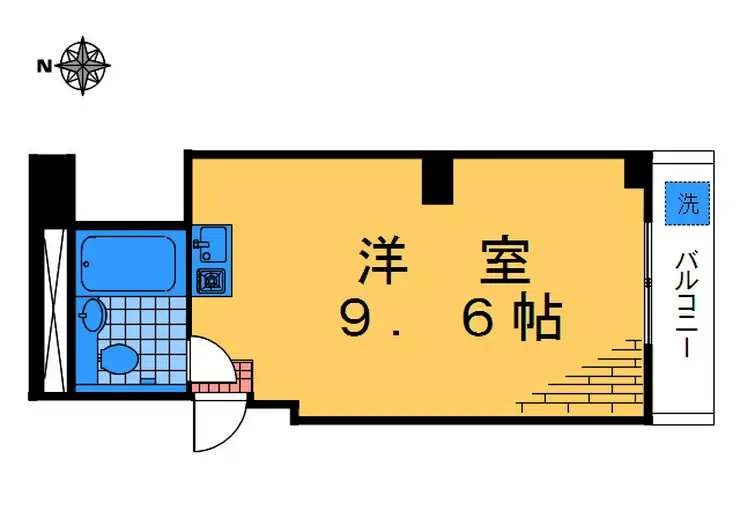 シャトレ高田馬場 5階階 間取り
