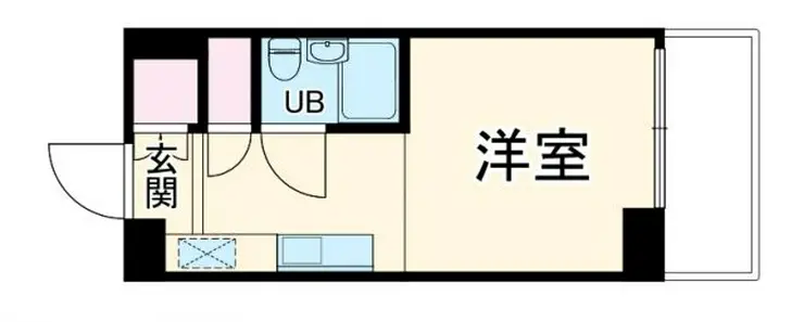 セシーズ新百合丘 3階階 間取り