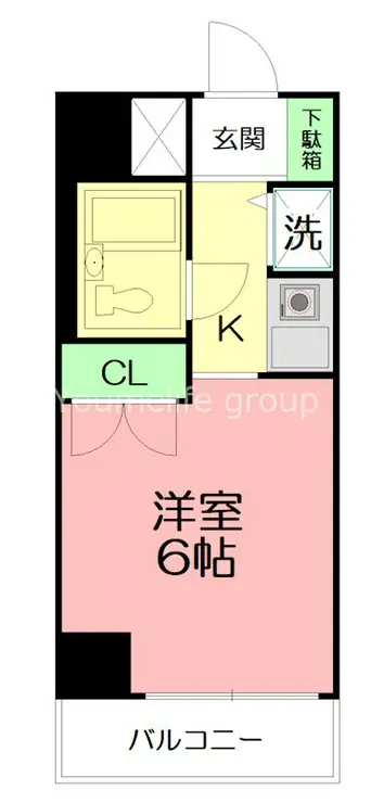 アーバンヒルズ本厚木 3階階 間取り