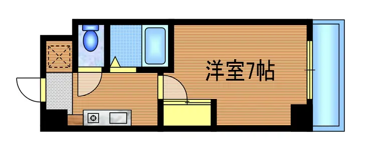 HOSHI第1マンション 3階階 間取り