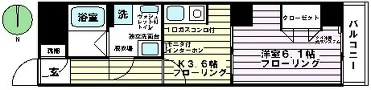 ラハイナ・ハナ 7階階 間取り