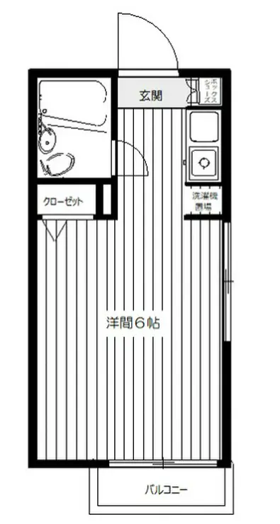 ヴィラ仁 1階階 間取り