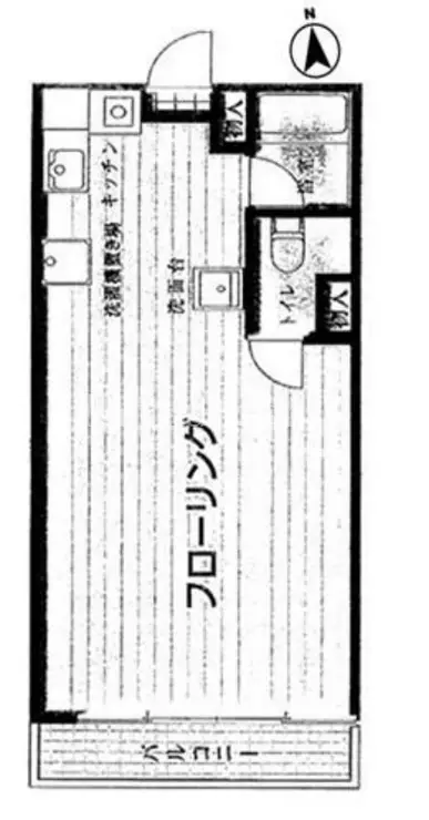 パラシオン恵比寿 11階階 間取り