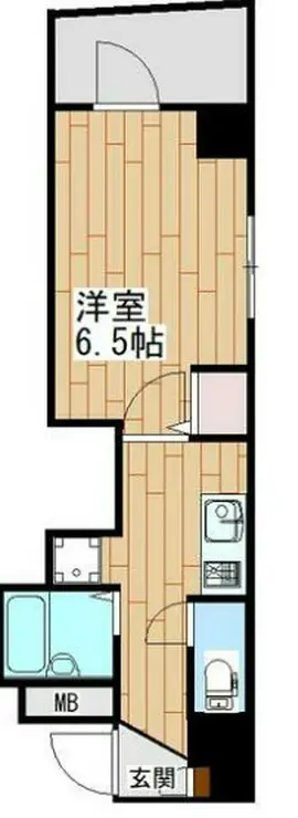 ジーヒルズ中町 3階階 間取り