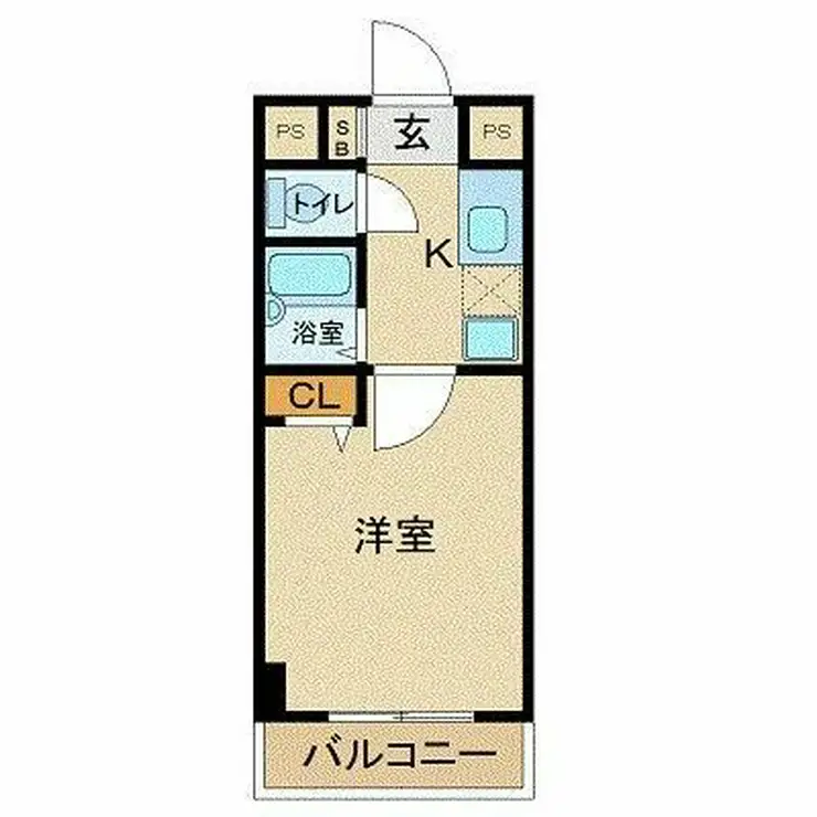 プレール三田 3階階 間取り