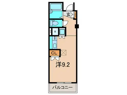 イトーミグランデ(ワンルーム/3階)の間取り写真