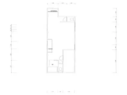 中新井ビル(1LDK/1階)の間取り写真