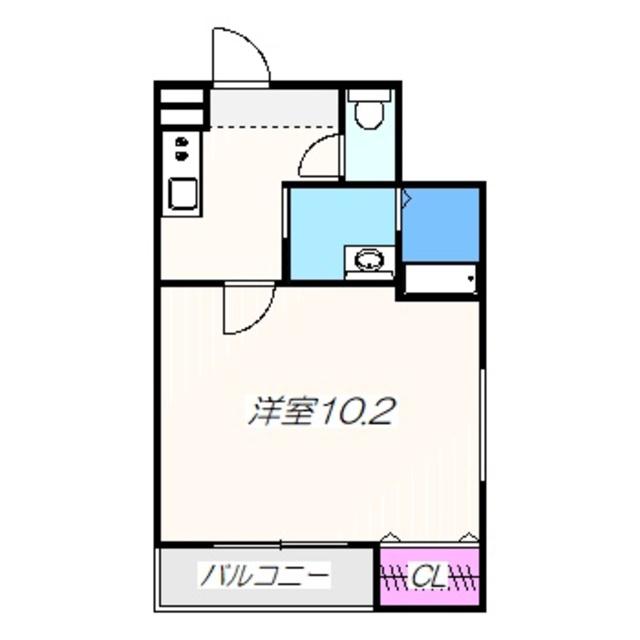フジパレス堺南長尾III番館(1K/3階)の間取り写真