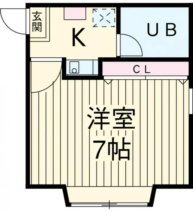 ラブリーハウス 2階階 間取り