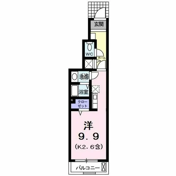 アグリガーデン 1階階 間取り