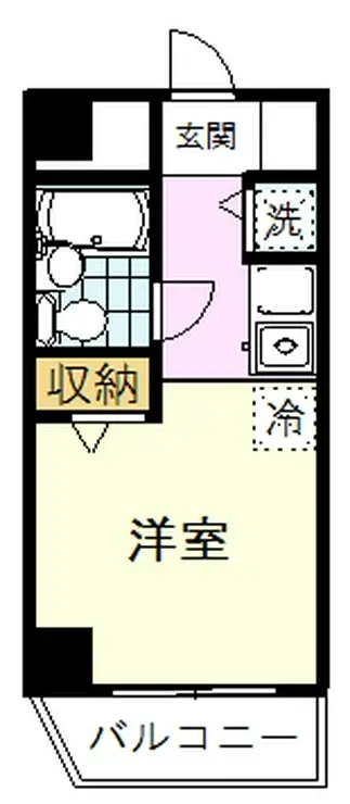 ウインベルソロ国分寺1 8階階 間取り