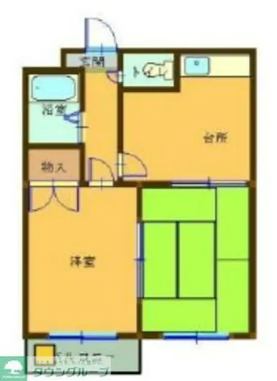 パインハイツ 2階階 間取り