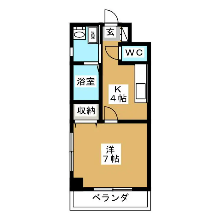 シルビアⅡ 2階階 間取り
