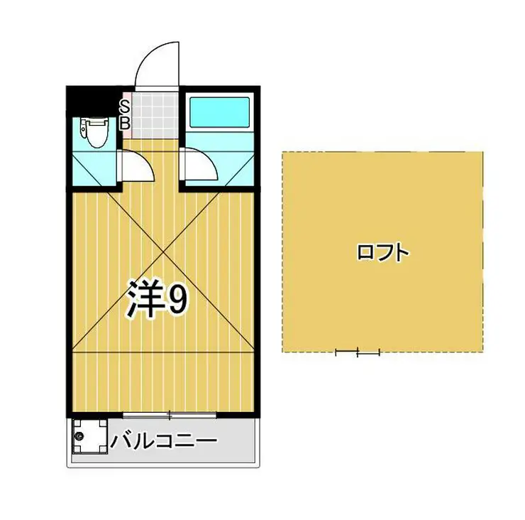 ベルメゾン亀戸 4階階 間取り