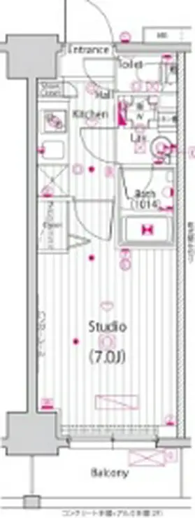 ガーラ・ステーション横濱大通り公園 3階階 間取り