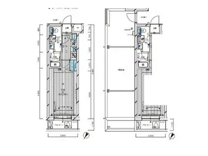 メインステージ新宿中井(1K/4階)の間取り写真