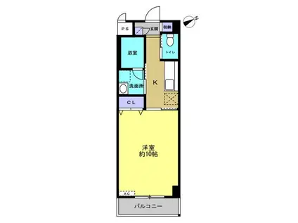 タンネンバウムIII(1K/4階)の間取り写真