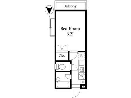 KM TAPLOW CORT(1K/3階)の間取り写真