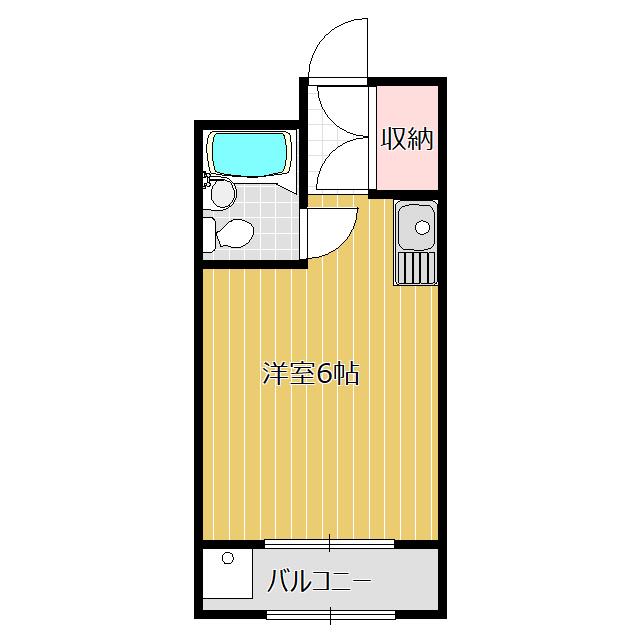 RTマンション(ワンルーム/3階)の間取り写真