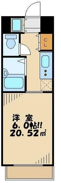 ルーブル上高井戸 4階階 間取り