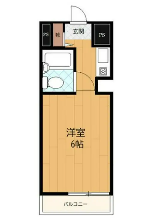 スカイガーデン 9階階 間取り