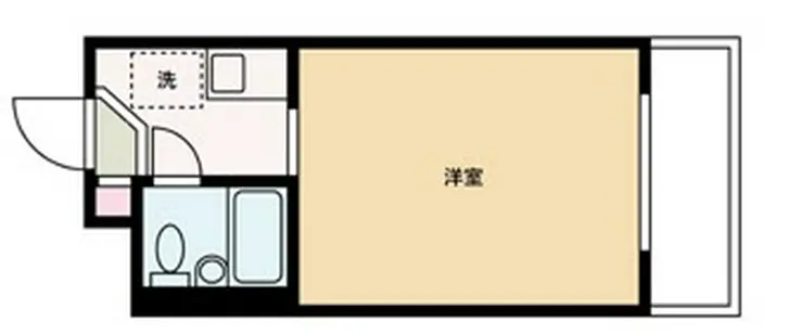 レジデンス明大前 2階階 間取り