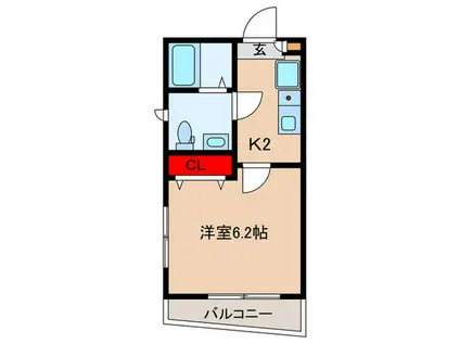 ピアコートTM赤羽壱番館(1K/5階)の間取り写真