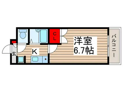 石鍋ビル(1K/3階)の間取り写真