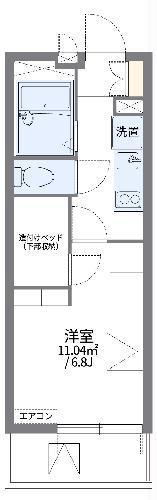 レオパレスアーバン豊玉(1K/3階)の間取り写真