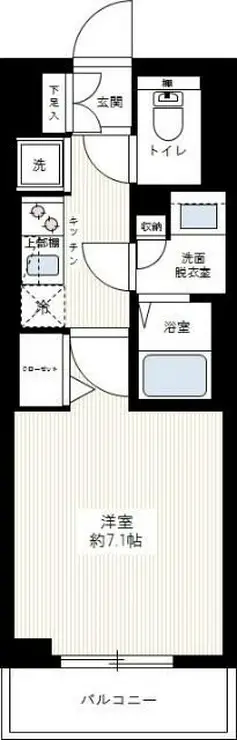 AZESTときわ台 2階階 間取り