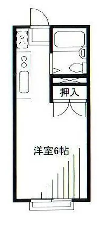 パラシオン泉A 2階階 間取り