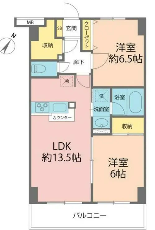 ライオンズシティ西新宿 9階階 間取り
