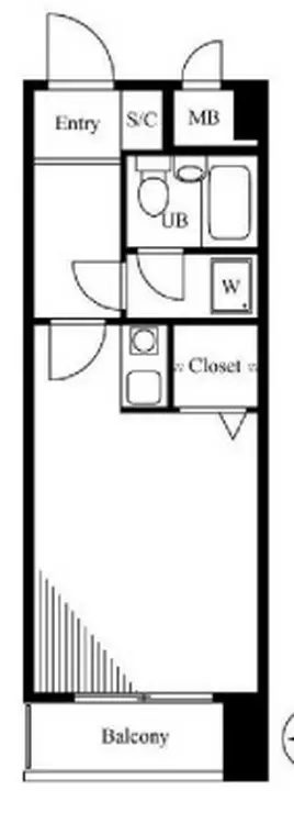 ライオンズマンション浮間舟渡 2階階 間取り
