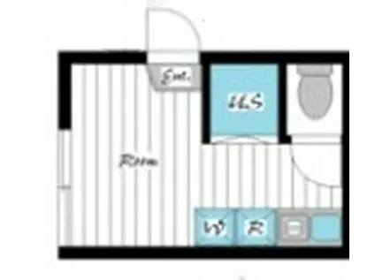 TM北千住(ワンルーム/1階)の間取り写真