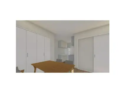 ロビニア若草(2LDK/2階)の間取り写真