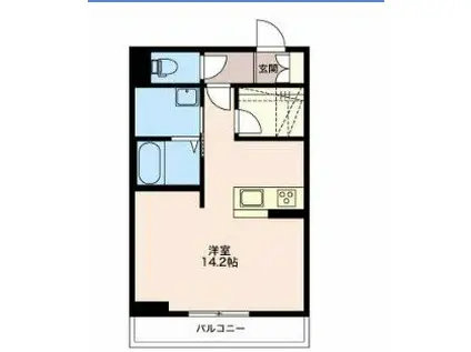 シャーメゾンT-FA(1K/3階)の間取り写真