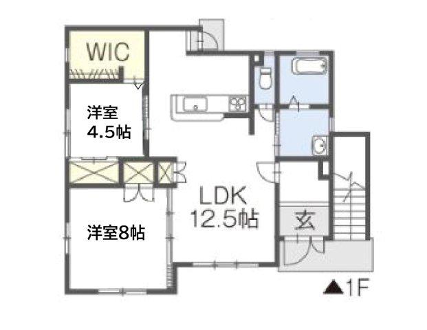 ジュネス(2LDK/1階)の間取り写真
