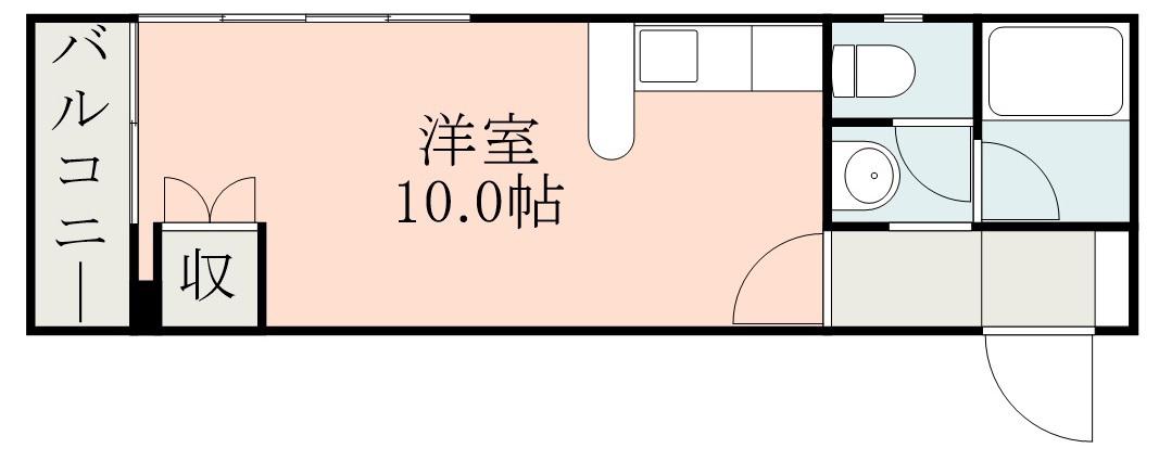STビル(ワンルーム/7階)の間取り写真