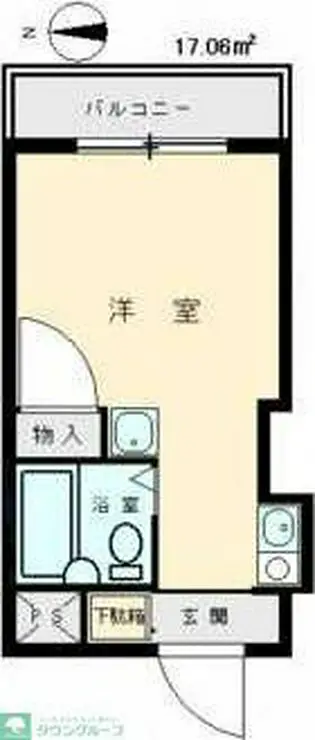 中青木グレースハイム 1階階 間取り