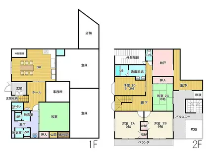 BF SHARE 2728(ワンルーム/2階)の間取り写真